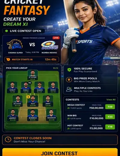 180bet (180 bet) fantasy cricket & matchday visual 3